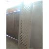 Image 1 : Wood Framed Lattice, 32" x 102"