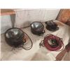 Image 1 : 3 Propane Lights with Regulator Hose