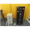 Image 1 : 2 Metal Filing Cabinets, 4-Drawer and 2-Drawer