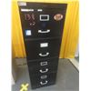 Image 2 : 2 Metal Filing Cabinets, 4-Drawer and 2-Drawer