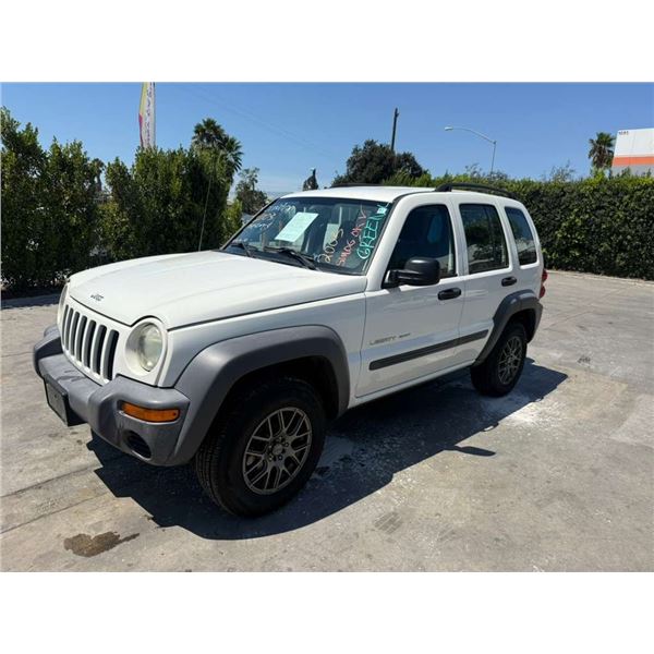 JEEP  LIBERTY 2003 APP/DUP-T/EXP-ONLY-SMOG