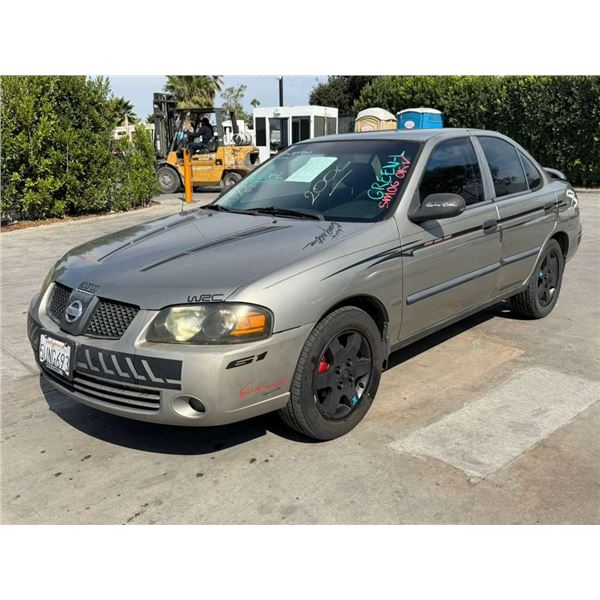 NISS SENTRA  2006 T-DON - SMOG