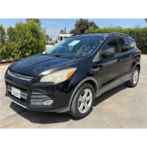 FORD  ESCAPE 2016 SALV/TITLE-SMOG