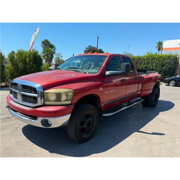 DODG RAM3500 2006 O/S TITLE 2 DAYS