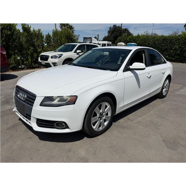AUDI A4 2010 T-DONATION