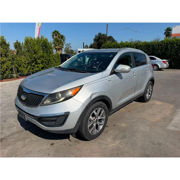 KIA SPORTAGE 2014 O/S-T REPO-2 DAYS