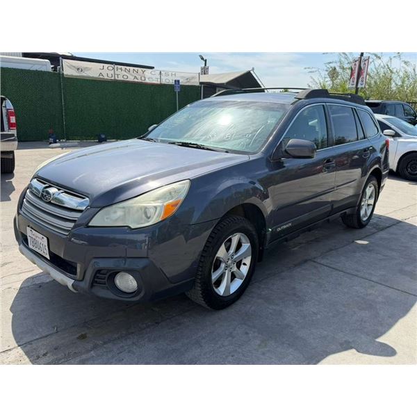 SUBA OUTBACK 2014 T-2 DAYS