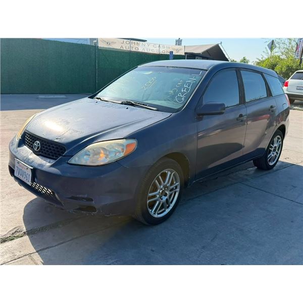 TOYT MATRIX 2005 SALV T/DONATION