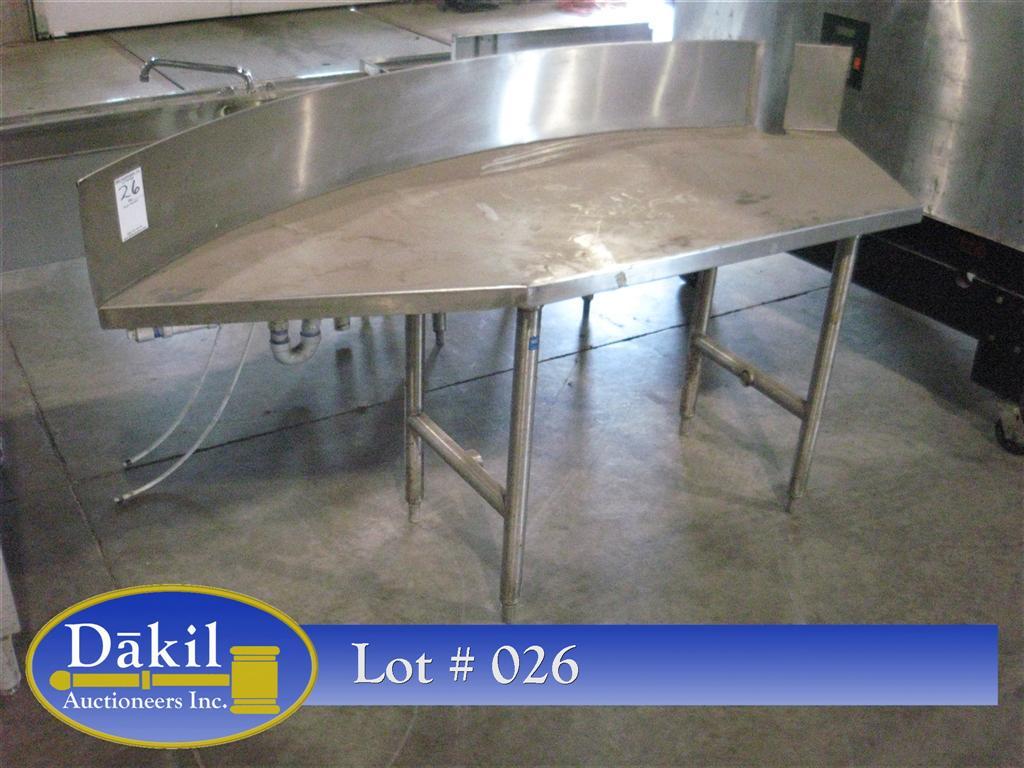 CURVED STAINLESS STEEL WING