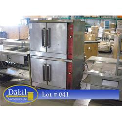 VULCAN DOUBLE STACK GAS CONVECTION OVEN (X2)
