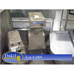 CAIN'S ICED TEA DISPENSER