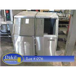 SCOTSMAN MOD: NSE654AS-1B ICE MAKER W/ BIN