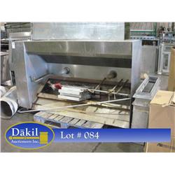 CAPTIVEAIRE 6' VENT HOOD W/ FIRE SUPPRESSION SYSTEM