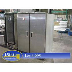 50" 2DR STAINLESS STEEL REFRIGERATOR