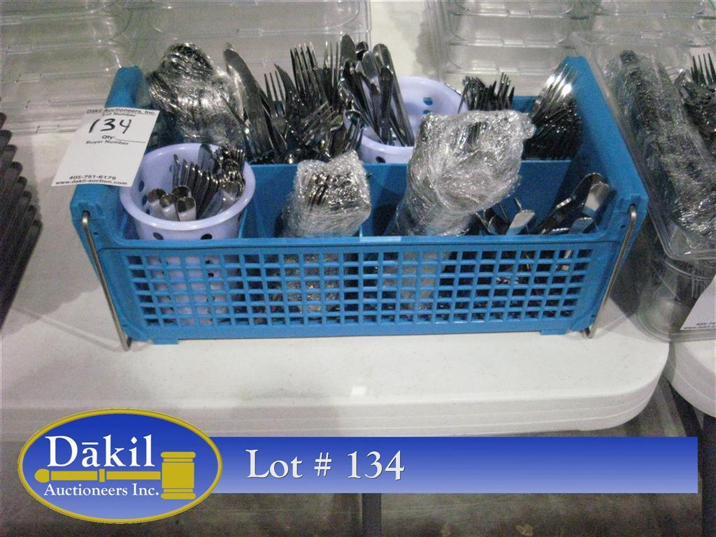 SILVERWARE & RACK