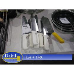 KNIVES & SPATULA (X7)