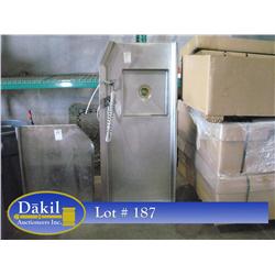 66" STAINLESS STEEL DIRTY DISH WING W/ SINK & SPRAYER