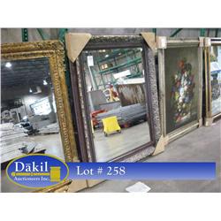49"X61" FRAMED MIRROR