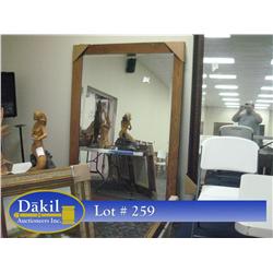 57"X81" FRAMED MIRROR