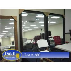 57"X81" FRAMED MIRROR