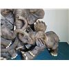 Image 5 : Large Elephant Family Resin Sculpture