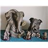 Image 1 : Rubys Collection Elephant Figurine Set, 5 Pieces