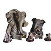 Image 2 : Rubys Collection Elephant Figurine Set, 5 Pieces