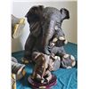 Image 4 : Rubys Collection Elephant Figurine Set, 5 Pieces