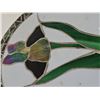Image 5 : Stained Glass Mosaic Top Iron Plant Stand