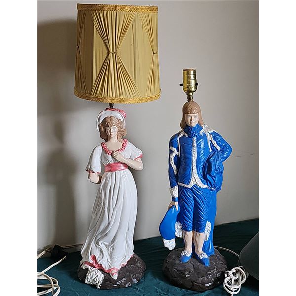 Figurine Table Lamps With Shades