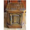 Image 1 : Wooden Single-Door Nightstand Cabinet