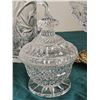 Image 6 : Cut Glass Crystal Tableware Set, 4 Pieces