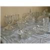 Image 3 : Cut Glass Crystal Tableware Collection with Lidded Bowls
