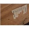 Image 5 : National Table Co. Oak Armchair with Upholstered Seat