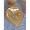 Image 5 : 4 Pulled Feather Art Glass Vases and Bowl