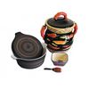 Image 2 : Ceramic Chili Pepper Cookie Jar With Pyrex Dishes and Serving Accessories