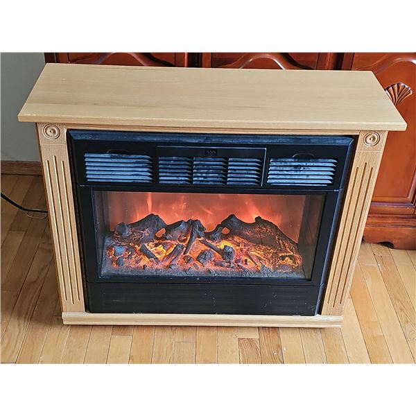Heat Surge Amish Mantle Electric Fireplace Model X5B