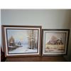 Image 1 : Framed Signed Landscape Oil Paintings Eddy & Sturgeon