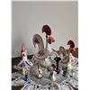 Image 1 : Portuguese Decorative Ceramic Rooster Figurines