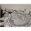 Image 2 : Clear Glass Animal Figurines
