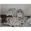 Image 4 : Clear Glass Animal Figurines