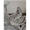 Image 7 : Clear Glass Animal Figurines