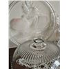 Image 6 : Pressed and Cut Glassware With Swan Motif