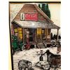 Image 3 : Fortune & Frame Inc. Wildlife Lodge Scene Print