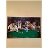 Image 1 : Framed "Dogs Playing Pool" Print by Fortune & Frame