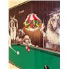 Image 3 : Framed "Dogs Playing Pool" Print by Fortune & Frame