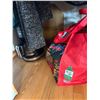 Image 5 : Closet Contents: Outerwear, Footwear, Storage Bins, and Small Appliances