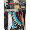 Image 6 : Closet Contents: Outerwear, Footwear, Storage Bins, and Small Appliances