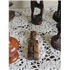 Image 4 : Carved Wood Tribal Figurines and Sculptures Group Lot