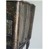 Image 7 : Embossed Metal and Wood Three-Drawer Chest